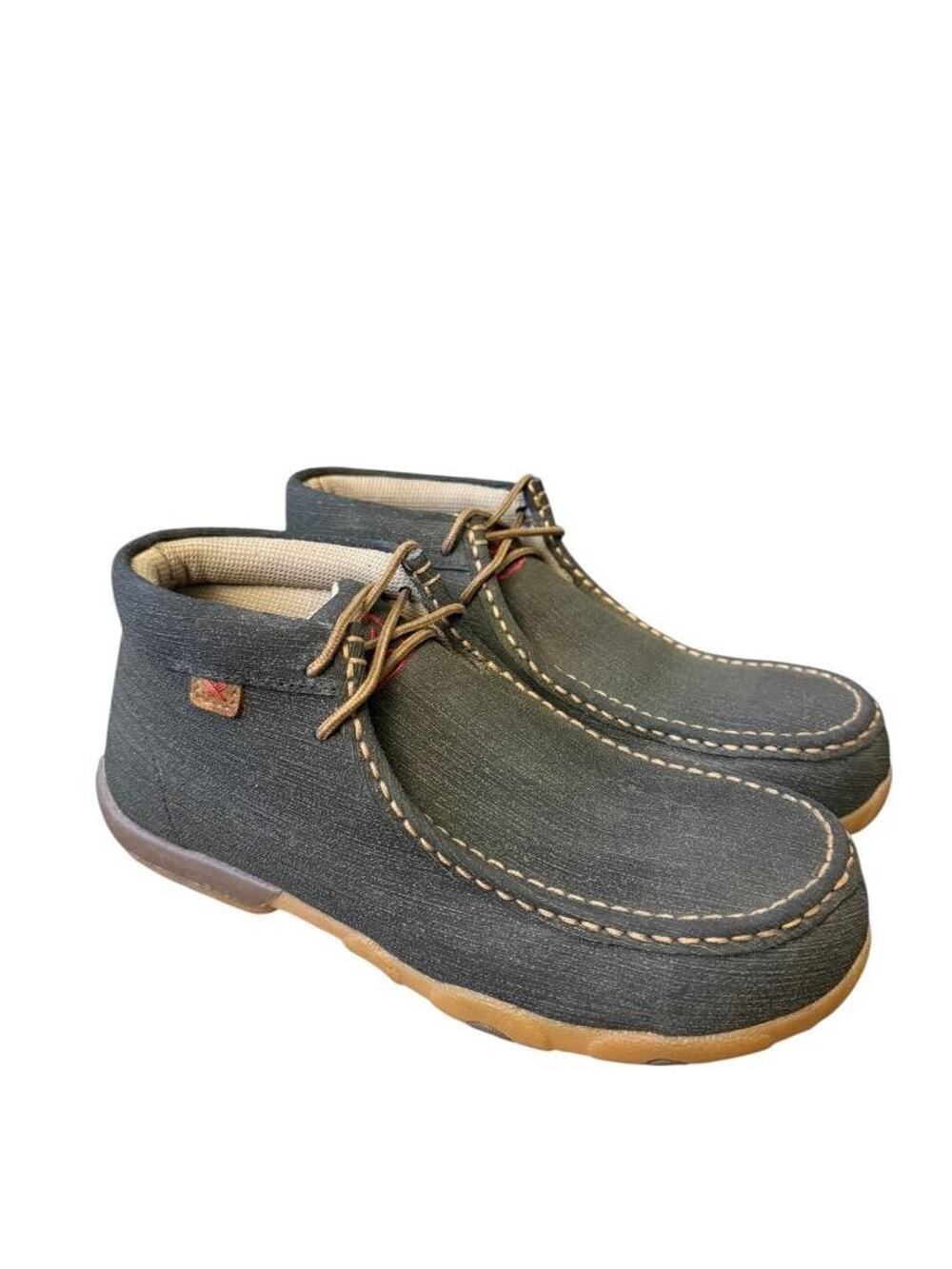 Twisted X Steel Toe Work Chukka Driving Moc Boot Women size 7.5